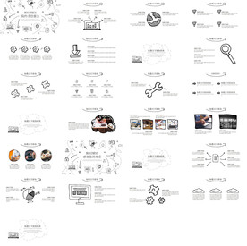 商务时间轴企业发展历程PPT