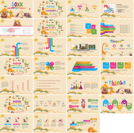 高档通用创意手绘PPT