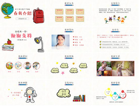 微立体述职报告岗位竞聘PPT