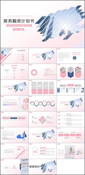 商务融资计划书PPT