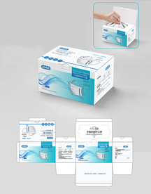 口罩包装 一次性口罩包装