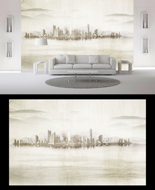 建筑电视背景墙