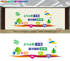 心理咨询文化墙