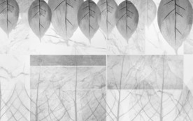 叶子现代新奢华画 tif分层