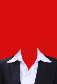 证件照女生模板