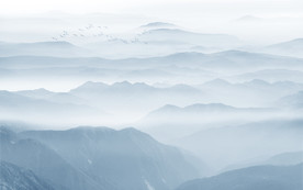 新中式山水画