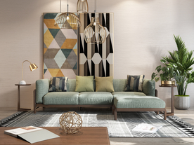 北欧轻奢时尚沙发场景