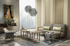 高清北欧轻奢家居场景图