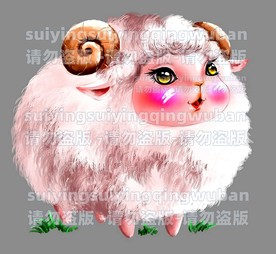 油画羊素材-油画羊图片-油画羊设计模板-昵图网