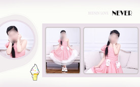 儿童写真摄影模板图片