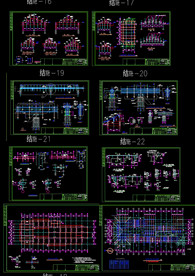 会所仿古建筑施工图