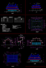 佛殿建筑施工图纸