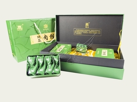 武夷岩茶曦瓜绿盒肉桂茶叶