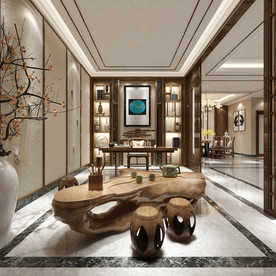 新中式客餐厅 茶室