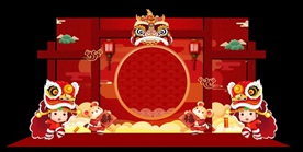 中式美陈效果图