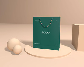 高端手提袋效果图图片