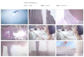 唯美家居家具广告美女快乐居家