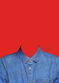 孩子证件照衣服