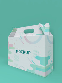 包装盒样机卡扣