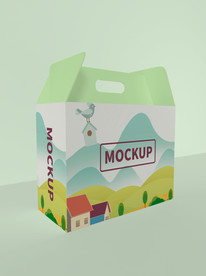 卡扣纸盒包装样机