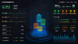 信息科技大数据展示平台