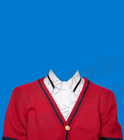 小女生小孩子证件照换衣服模板