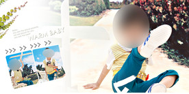 儿童相册模板图片