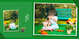 儿童相册模版