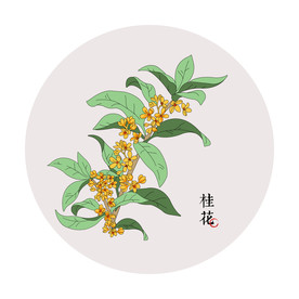适量高清桂花元素