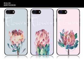手绘花手机壳