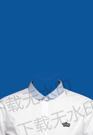女生白色衬衫