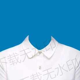 女人白衬衫模板