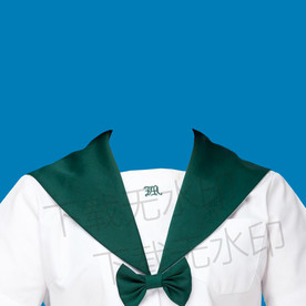 学生装证件照模板