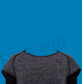 女性露肩证件照服装