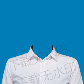 半身版衬衫模板