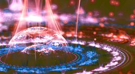 抽象炫酷立体网咖酒吧KTV背景