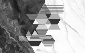 几何奢华背景墙 tif分层