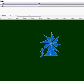 小人和风车的动画6秒