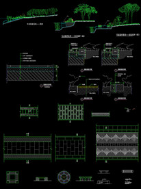 生态景石驳岸剖面铺装