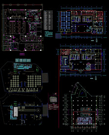 火锅店厨房平面图