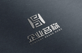 高端logo效果图贴图