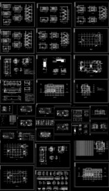 小区超市建筑施工图纸
