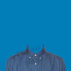 男士肩膀证件照衣服