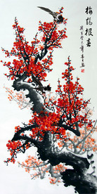 梅兰竹菊松