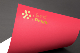 logo烫金效果图样机