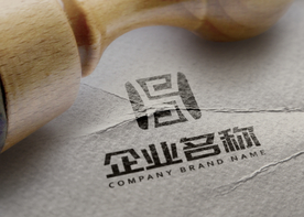 印章logo效果图