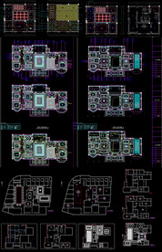 家居天花设计图纸