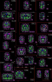 多层住宅户型图