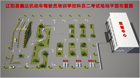 驾校全景鸟瞰图
