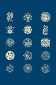 中国风吉祥纹样抽象纹样